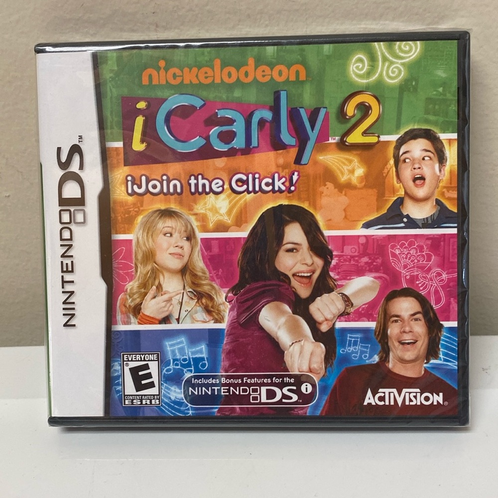 Nintendo DS iCarly 2 Game New Sealed Nickelodeon Kids Collectible